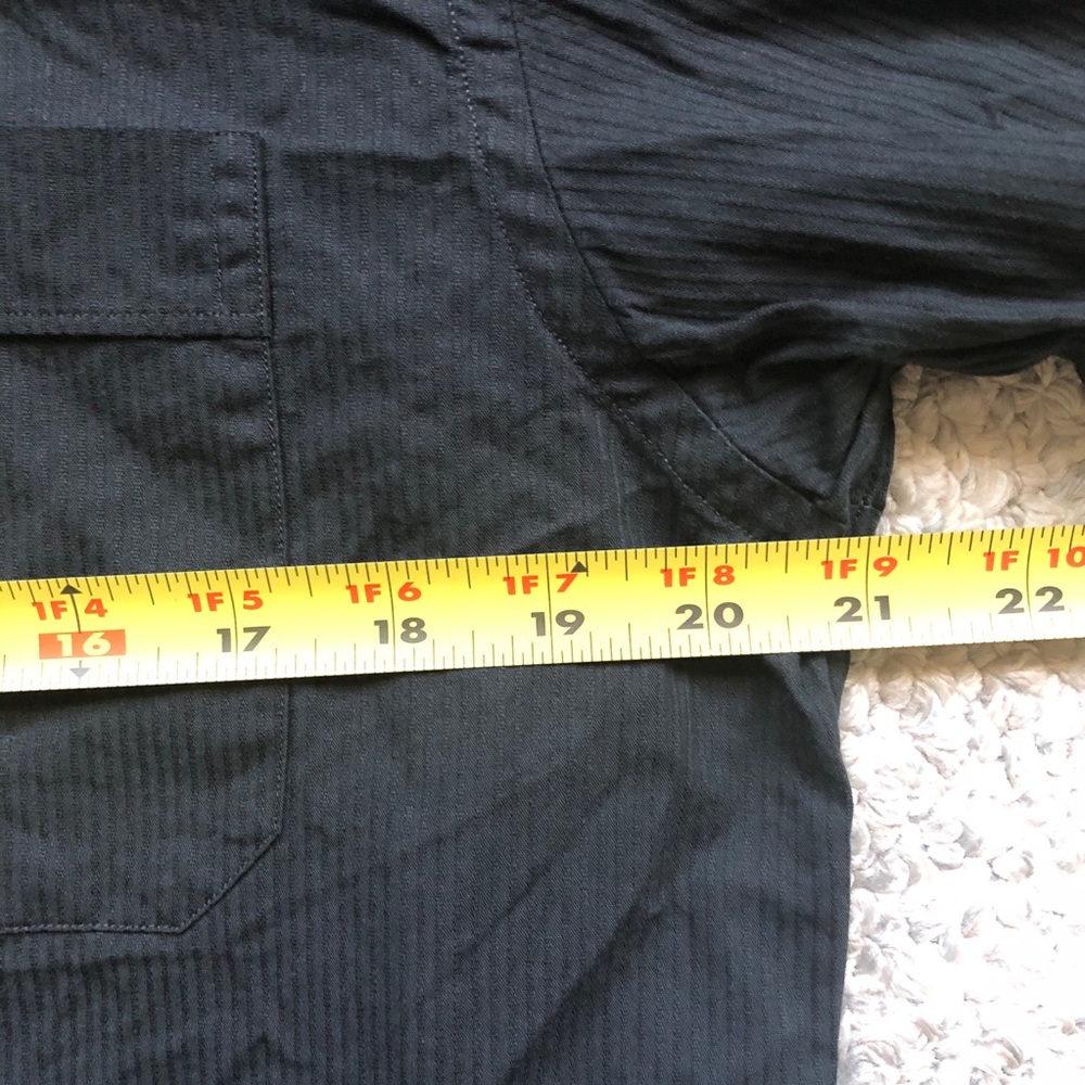 Ben Sherman Black Casual Button Dress Shirt 15.5 / 34-35 Men's Medium - Picture 8 of 14